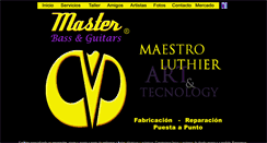 Desktop Screenshot of josemasterluthier.com